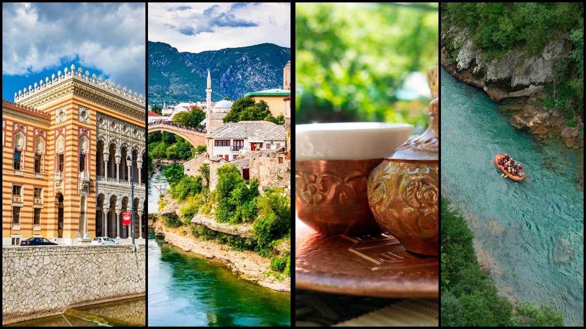 Bosna, Hersek Destinasyonları. Mostar, Sarajevo, Drina